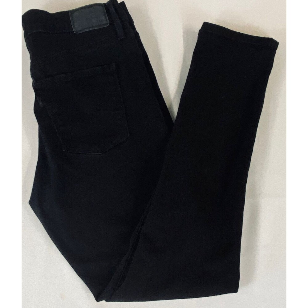 Levis Womens Black Jeans Slimming Skinny 5 Pocket 32x30